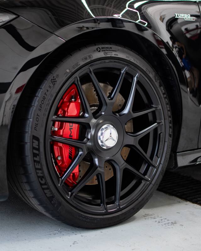 CLA 45 wheel, after